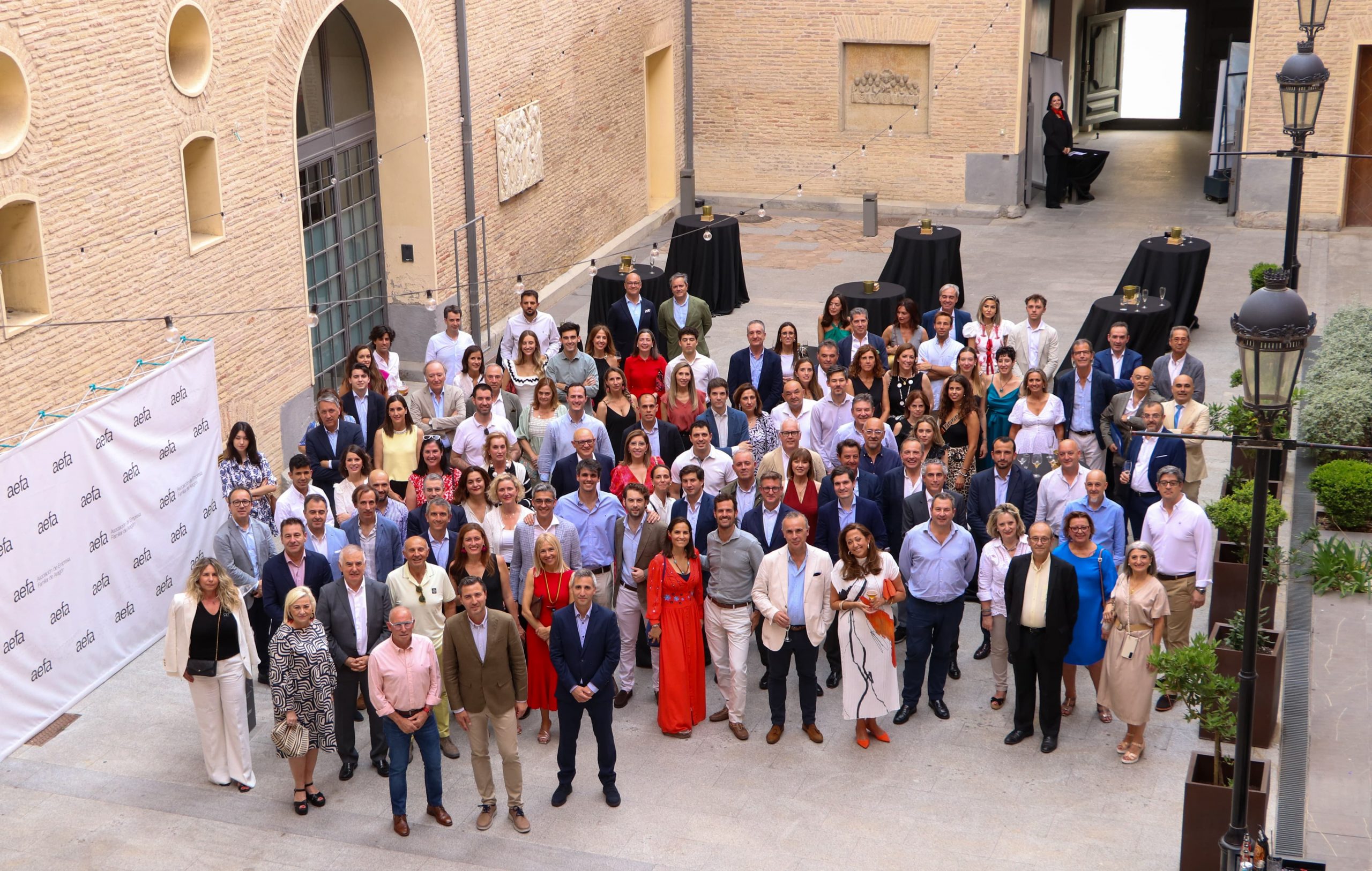foto de familia Cena de Confraternización